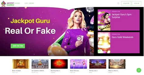 jackpot guru casino is real or fake/